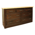 Live Edge  7 Drawer Dresser