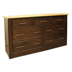 Live Edge  7 Drawer Dresser