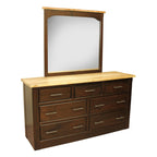 Live Edge  7 Drawer Dresser