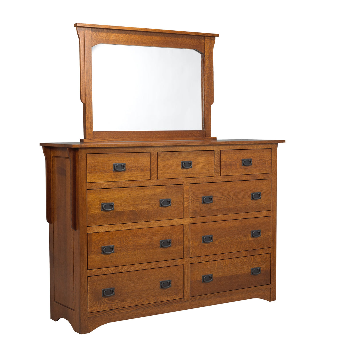 Mission  9 Drawer Dresser