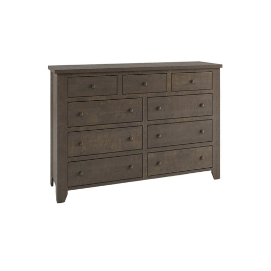 Rough Sawn  9 Drawer Dresser