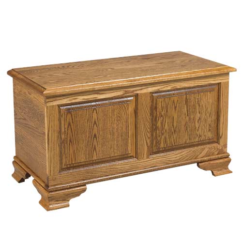 Country Lane  Raised Panel Front Blanket Box