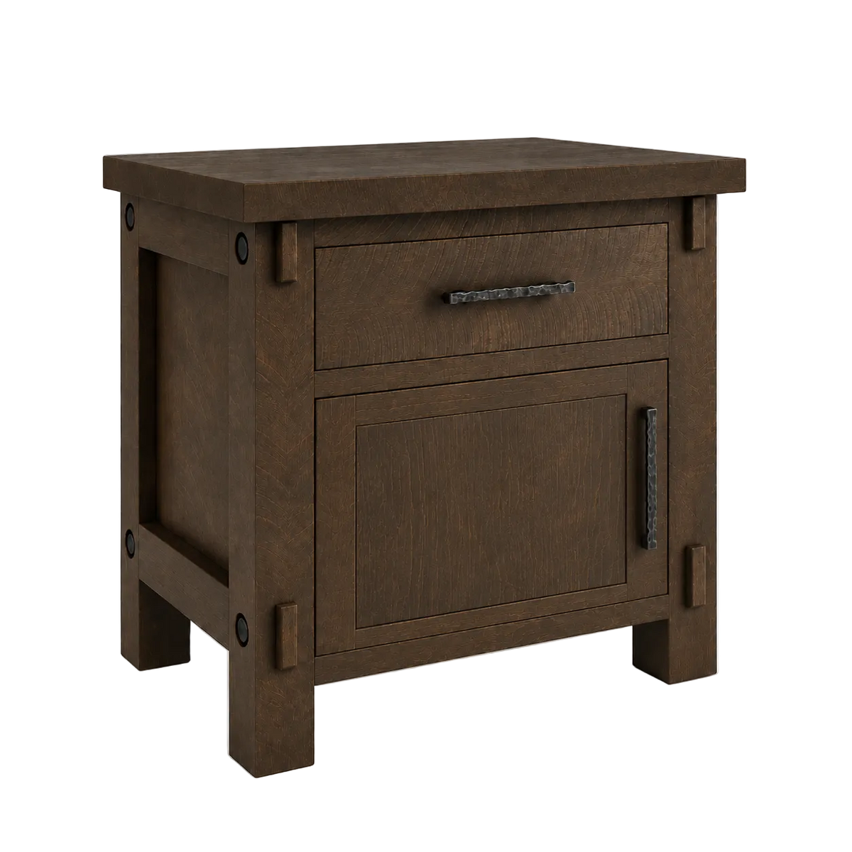 Austin  1 Drawer, 1 Door Nightstand 26"W