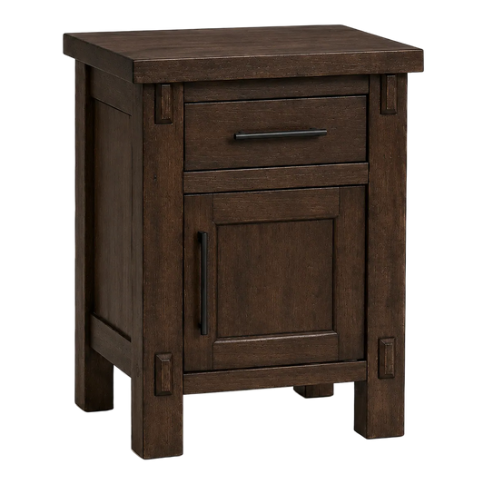 Austin  1 Drawer, 1 Door Nightstand 20"W