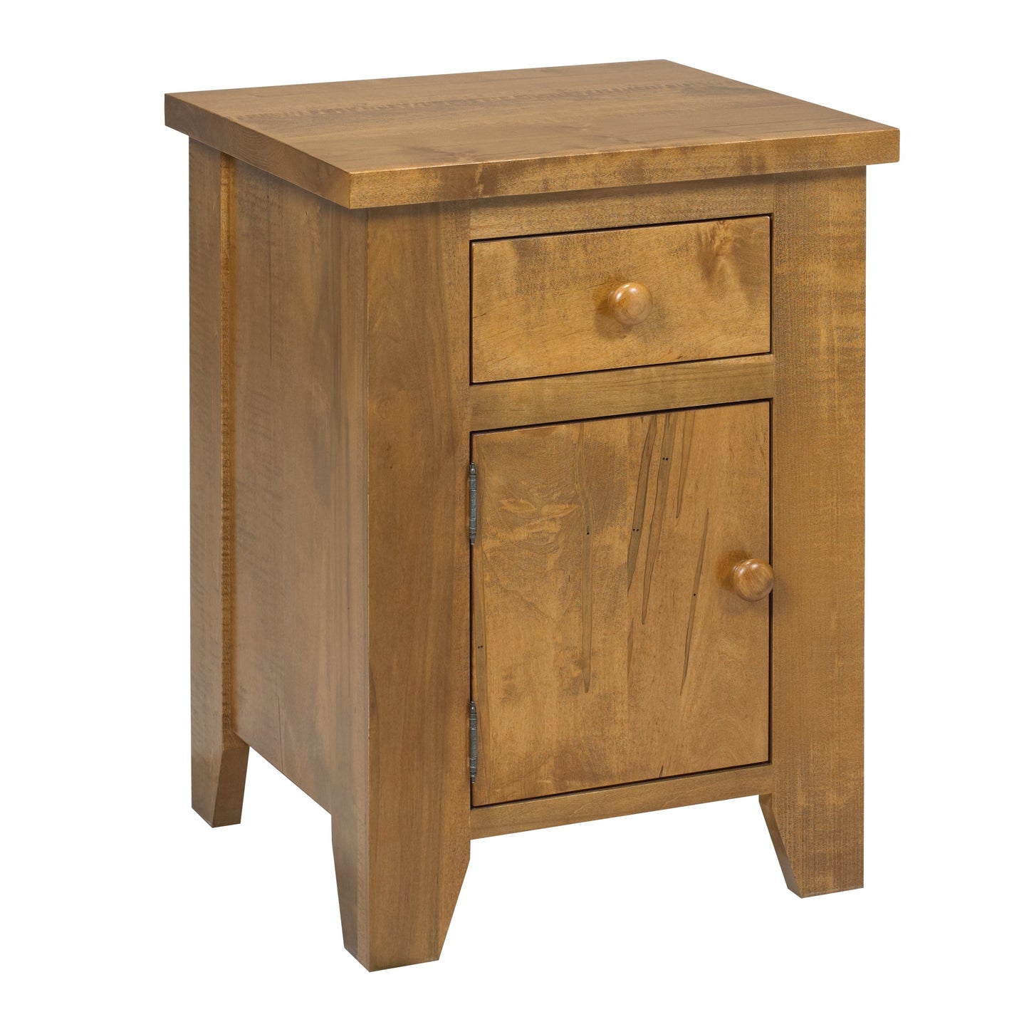 Rough Cut  1 Drawer, 1 Door Nightstand 20"W