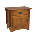 Mission  1 Drawer, 1 Door Nightstand 26"W
