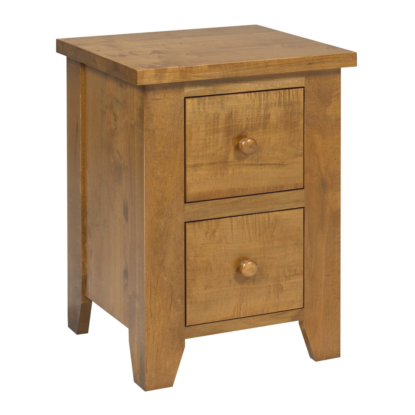 Rough Cut  2 Drawer Nightstand 20"W