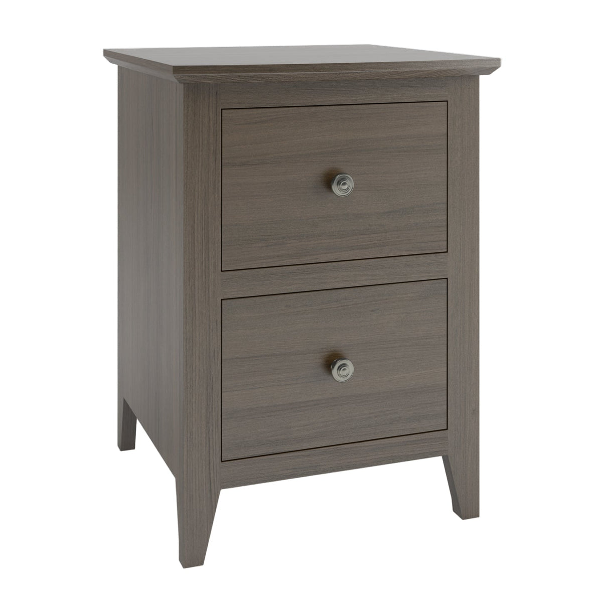 Shaker  2 Drawer Nightstand 20"W