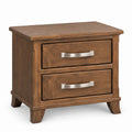 Bourbon  2 Drawer Nightstand 26"W