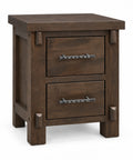 Austin  2 Drawer Nightstand 20"W