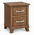 Bourbon  2 Drawer Nightstand 20"W