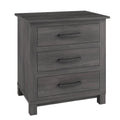 William  3 Drawer Nightstand 26"W