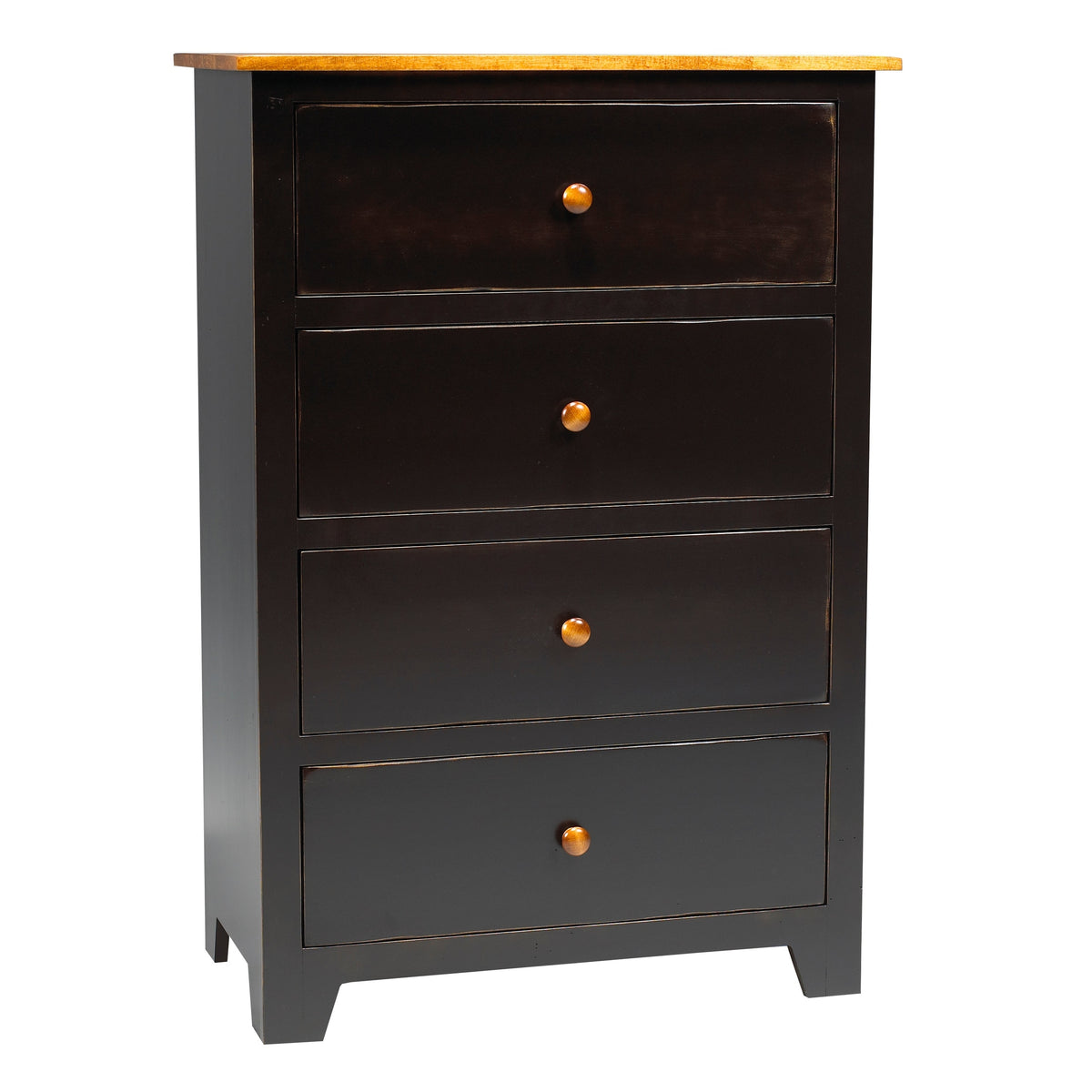 Rustic  4 Drawer LG Chest