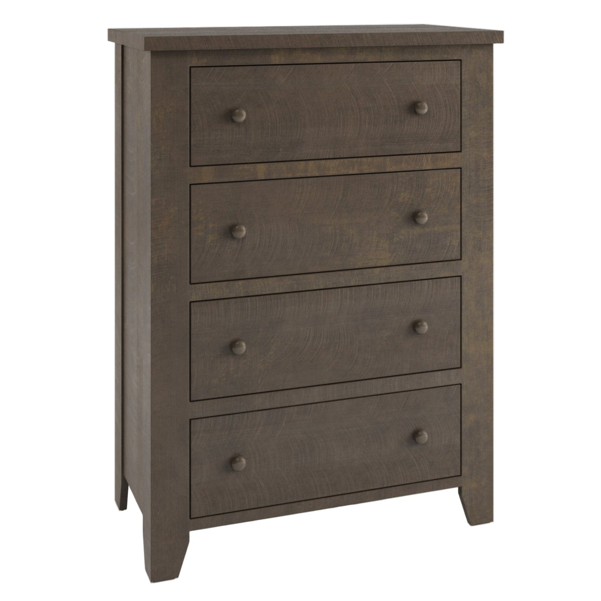 Rough Sawn  4 Drawer LG Chest
