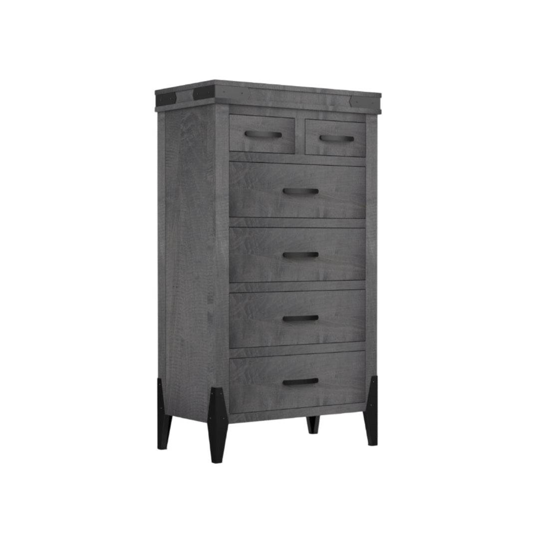 Flat Iron  6 Drawer LG Chest