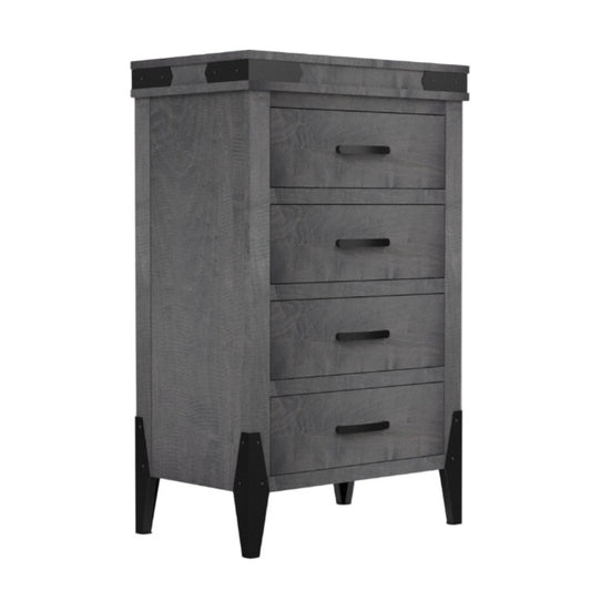 Flat Iron  4 Drawer Chest