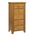Rough Cut  5 Drawer Lingerie Chest