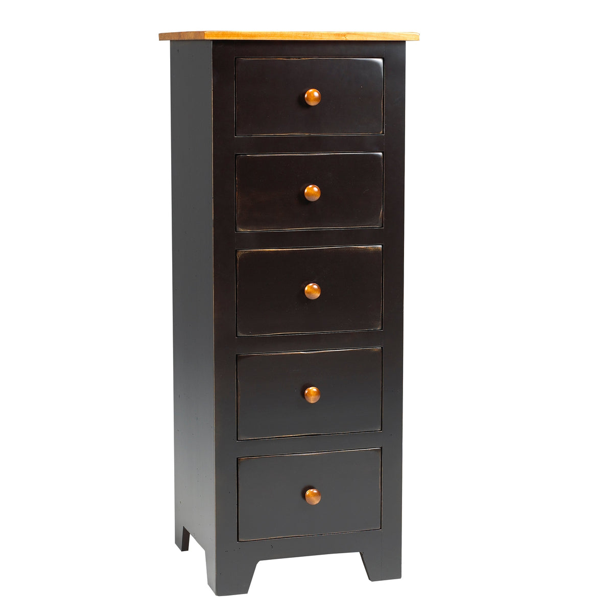 Rustic  5 Drawer Lingerie Chest
