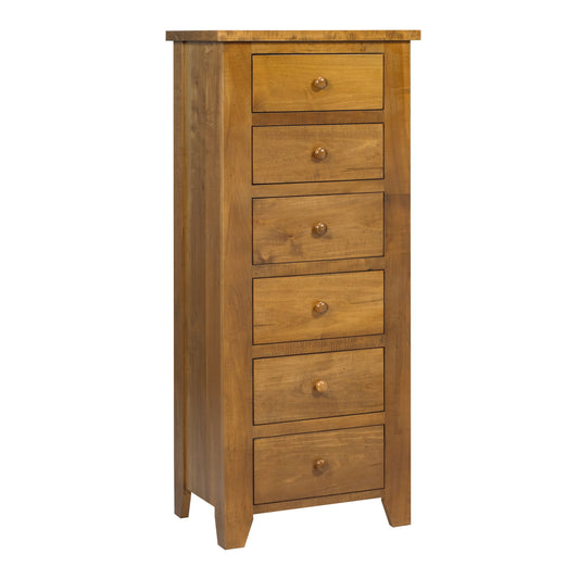 Rough Cut  6 Drawer Lingerie Chest