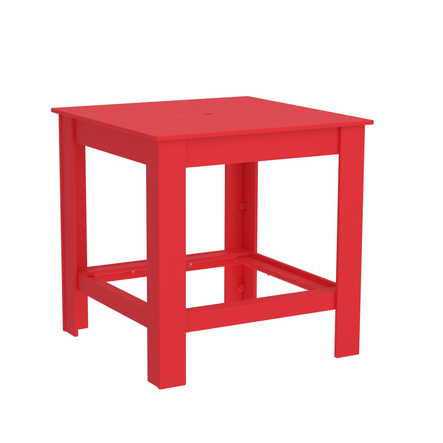 Modern Outdoor Square Bar Table 42"Wx42"Dx42"H