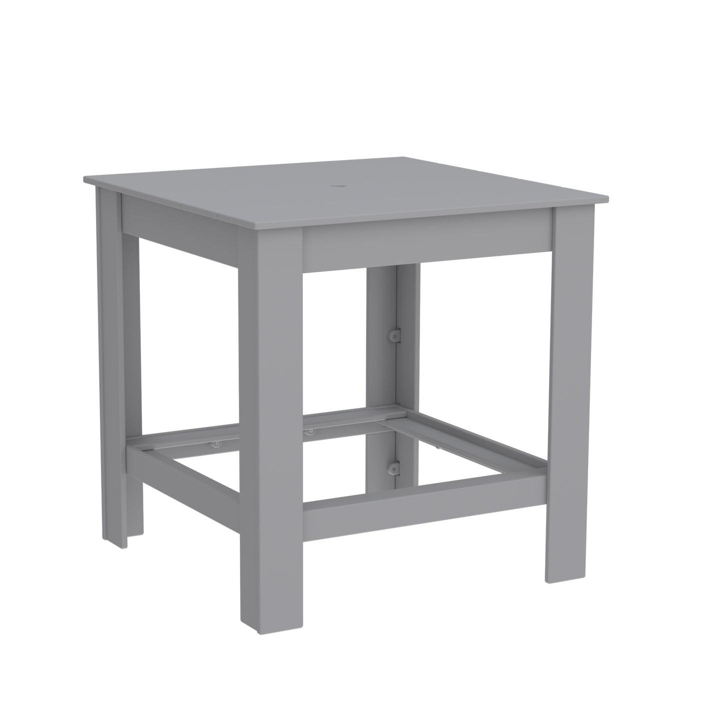 Modern Outdoor Square Bar Table 42"Wx42"Dx42"H