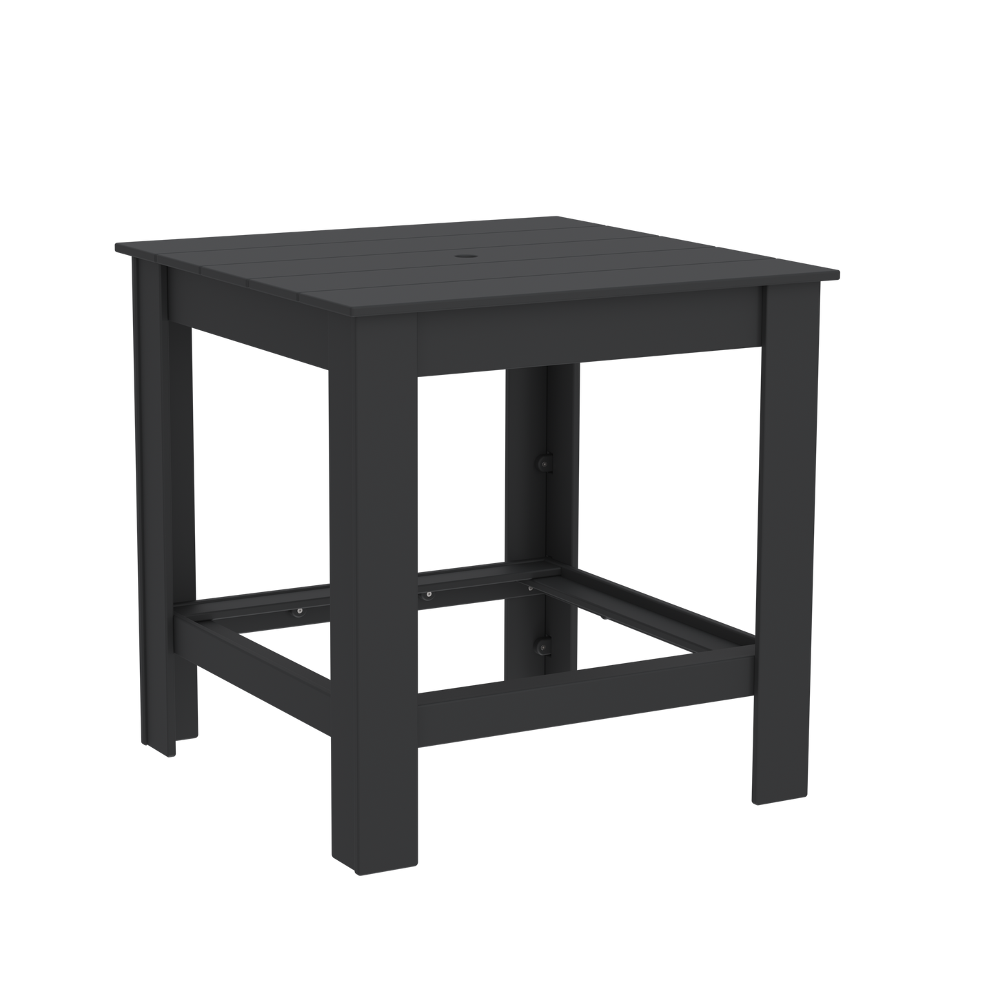 Modern Outdoor Square Bar Table 42"Wx42"Dx42"H