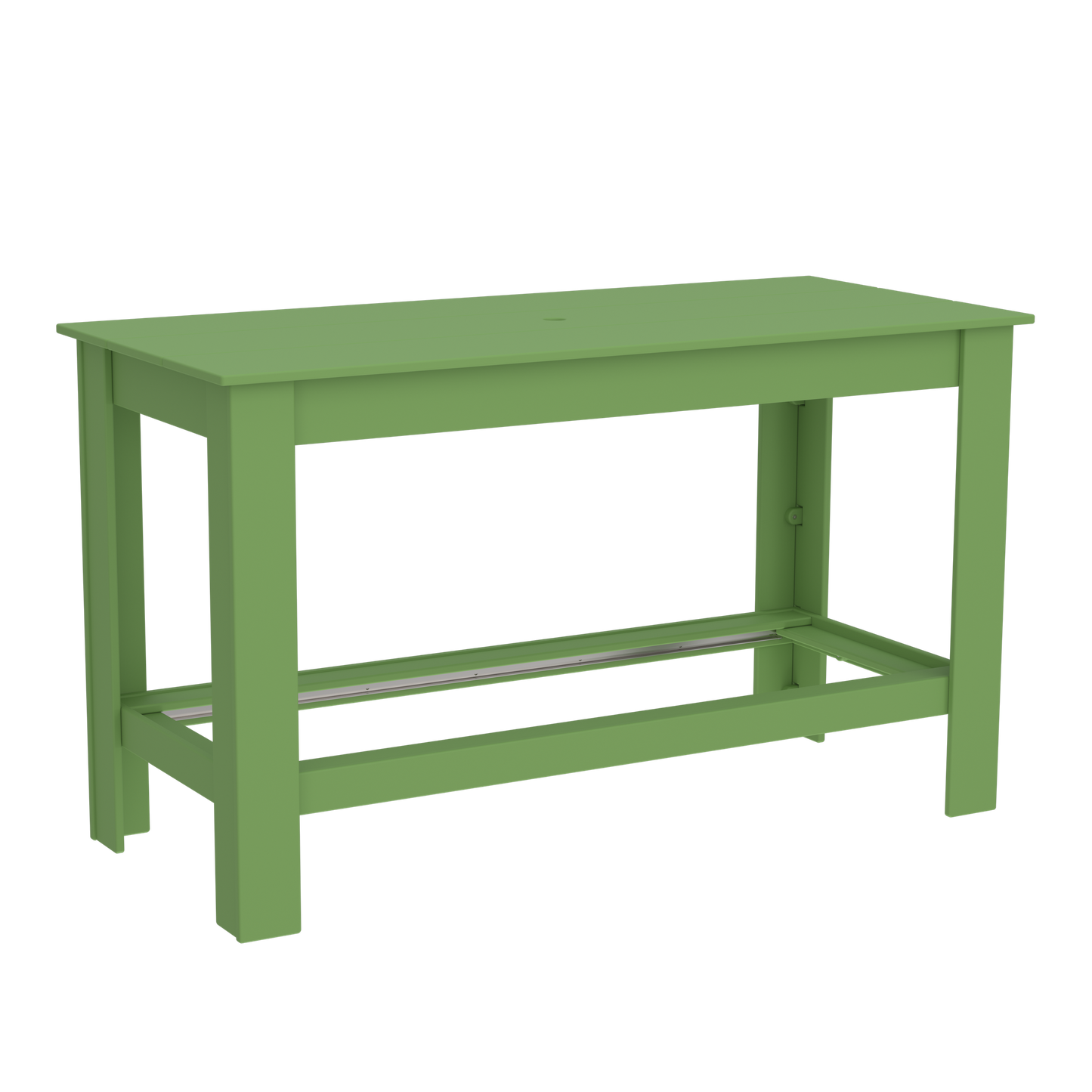 Modern Outdoor Bar Table 72"Wx32"Dx42"H