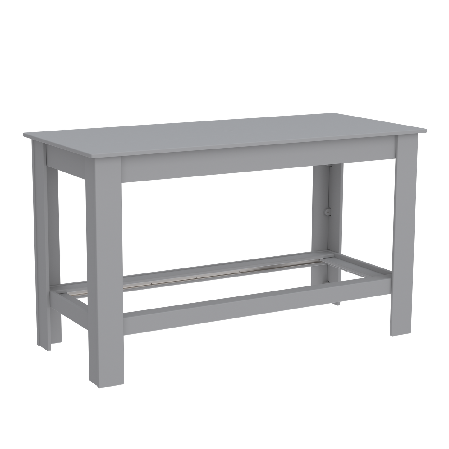 Modern Outdoor Bar Table 72"Wx32"Dx42"H