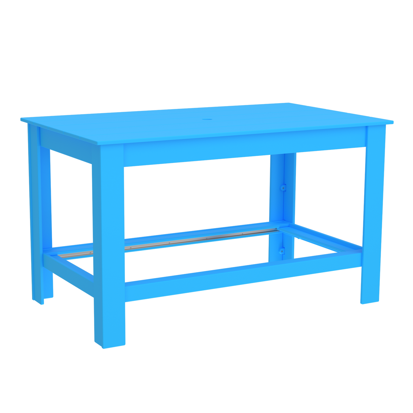 Modern Outdoor Bar Table 72"Wx42"Dx42"H