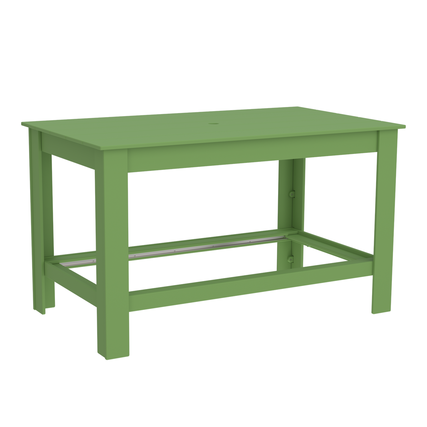 Modern Outdoor Bar Table 72"Wx42"Dx42"H