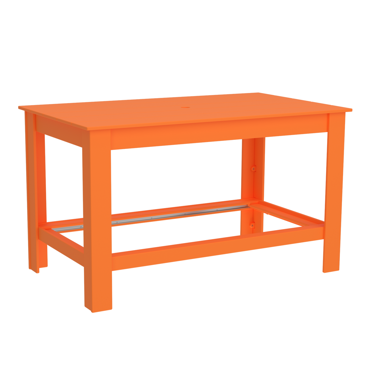 Modern Outdoor Bar Table 72"Wx42"Dx42"H