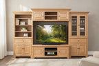 Bourbon 4pc Entertainment Wall Unit (F3+F7+F7B+F1)