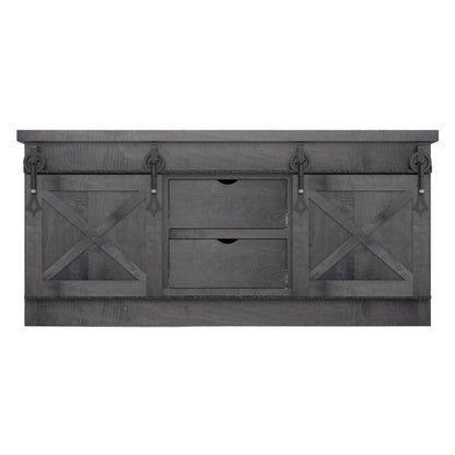 Barn Door 66" HDTV Stand
