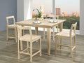 Bauhaus 42" x 42" x 1" solid top