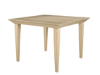 Bauhaus 42" x 42" x 1" solid top