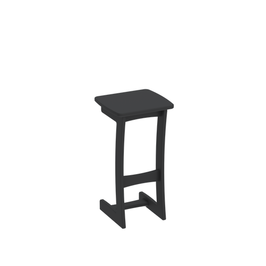 Modern Outdoor C End Table 13"Wx12"Dx25"H