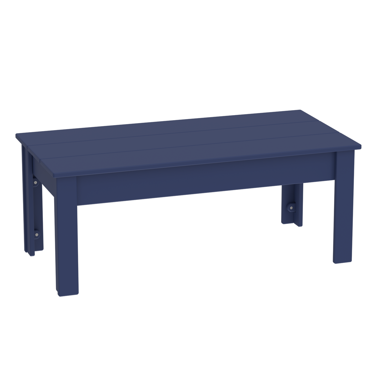 Modern Outdoor Coffee Table 48"Wx24"Dx19"H