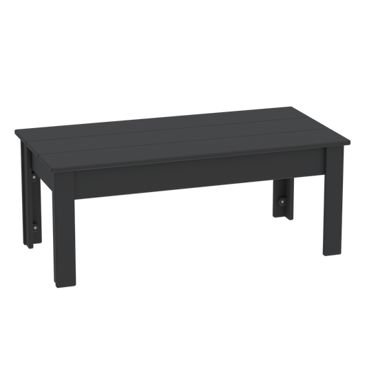 Modern Outdoor Coffee Table 48"Wx24"Dx19"H