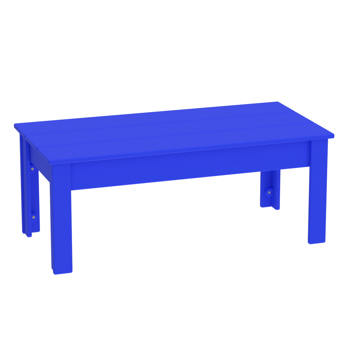 Modern Outdoor Coffee Table 48"Wx24"Dx19"H