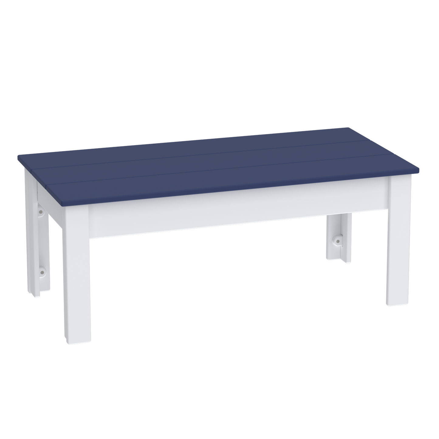 Modern Outdoor Coffee Table 48"Wx24"Dx19"H