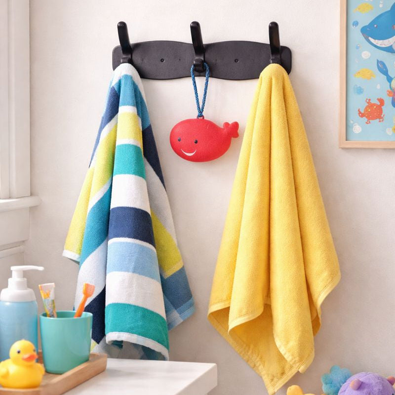 Modern Outdoor Coat Rack w/ 3 Hooks