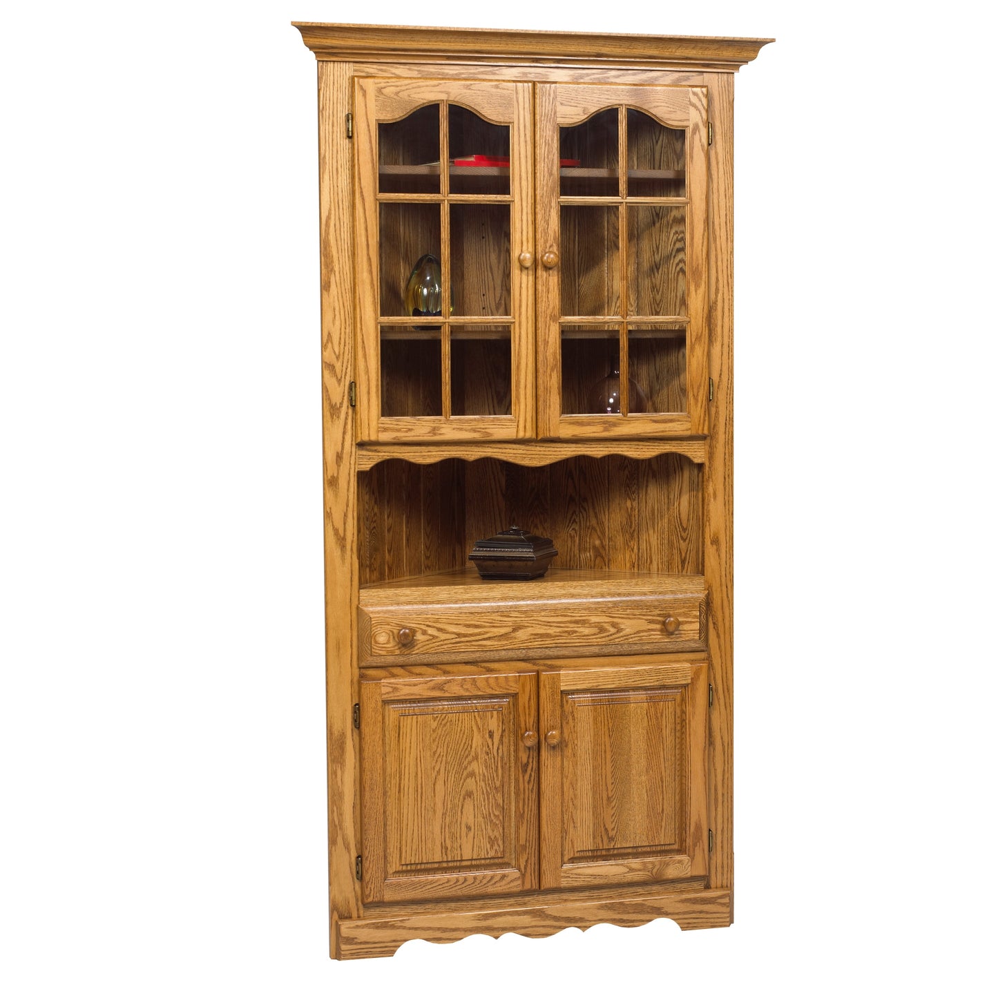Country Lane  38" Corner Hutch & Buffet 28" corner needed 81"H