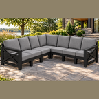 Modern Outdoor 7 Seater X Sectional