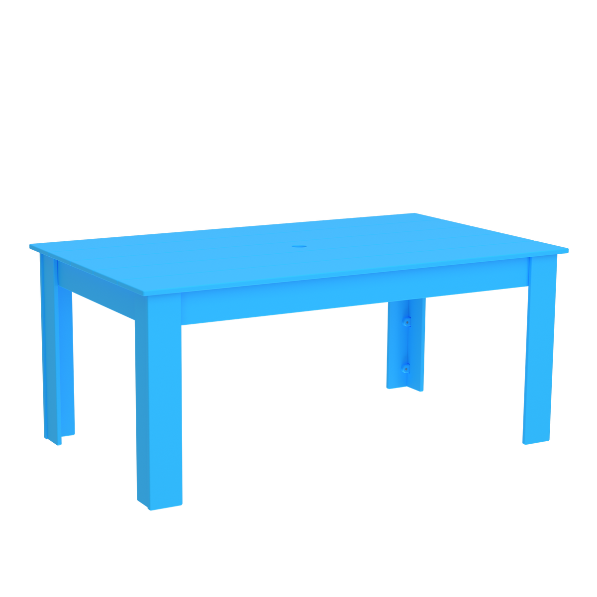 Modern Outdoor Dining Table 96"Wx42"Dx31"H