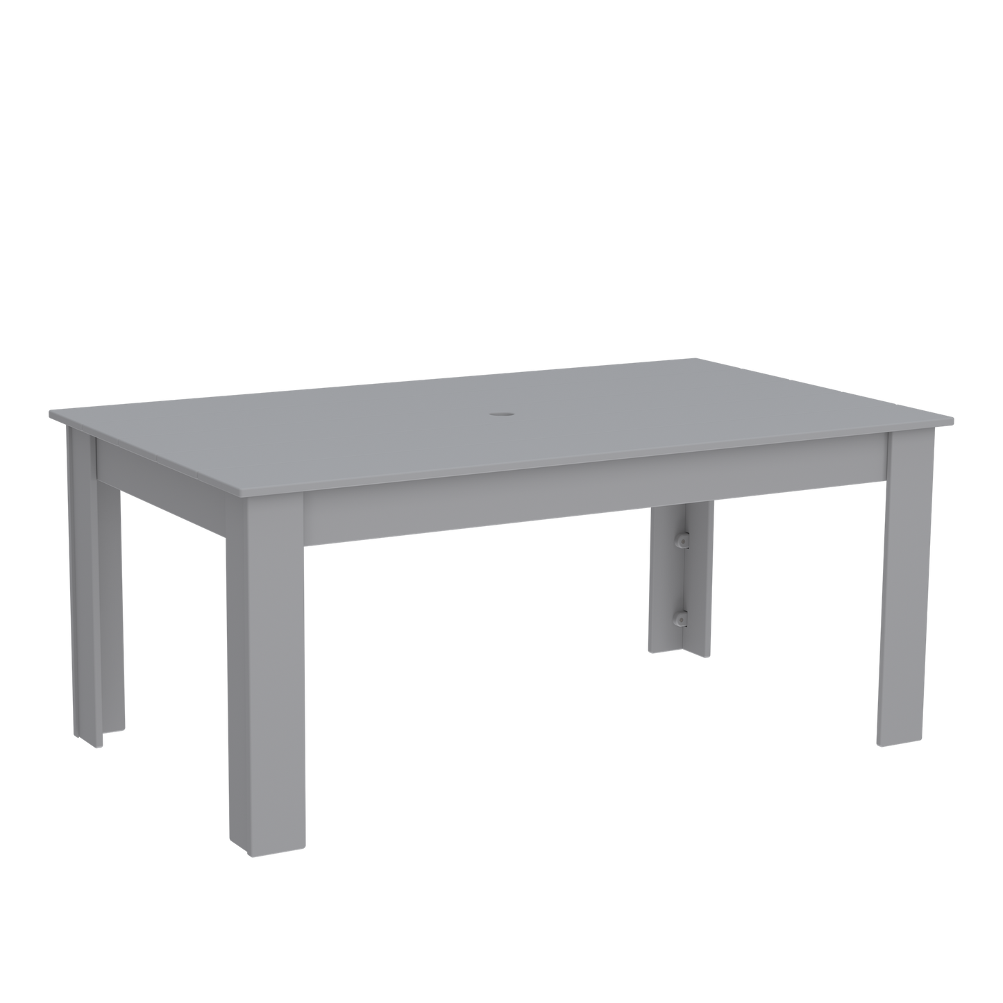 Modern Outdoor Dining Table 72"Wx42"Dx31"H
