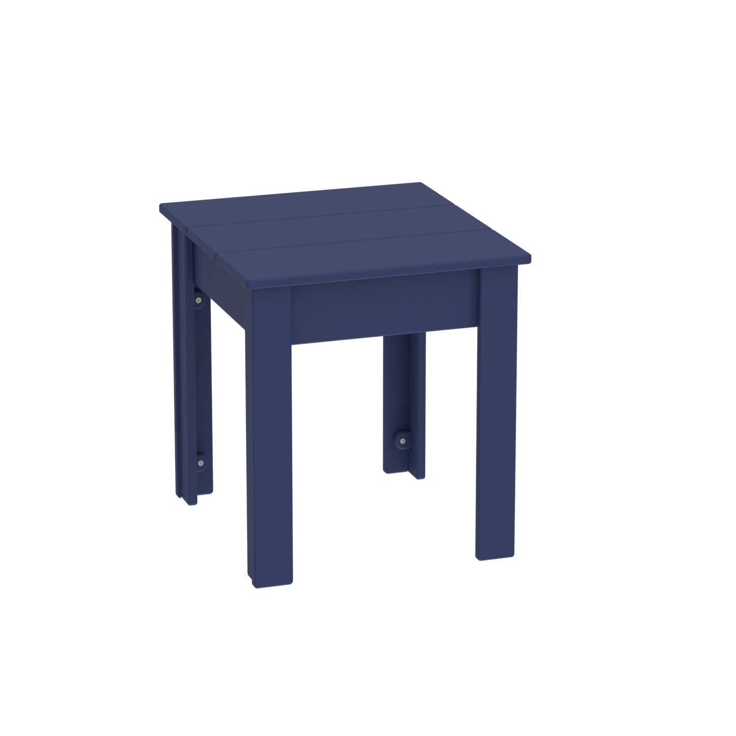 Modern Outdoor End Table 22"Wx24"Dx24"H