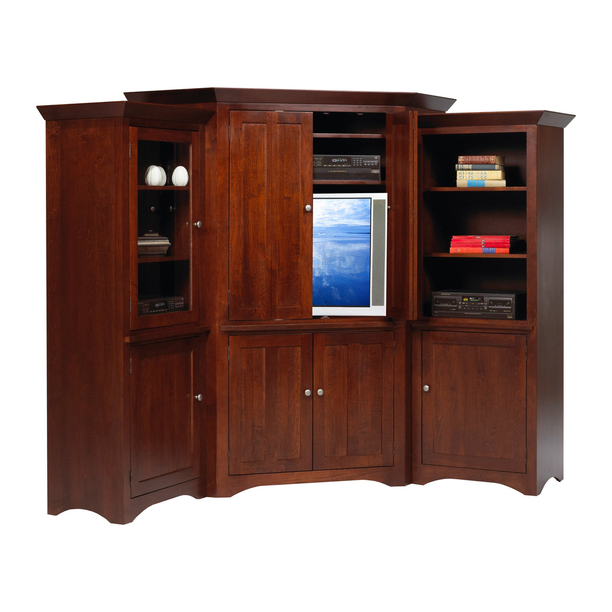 Montana 3pc Corner Entertainment Wall Unit (F16+F15+F17)