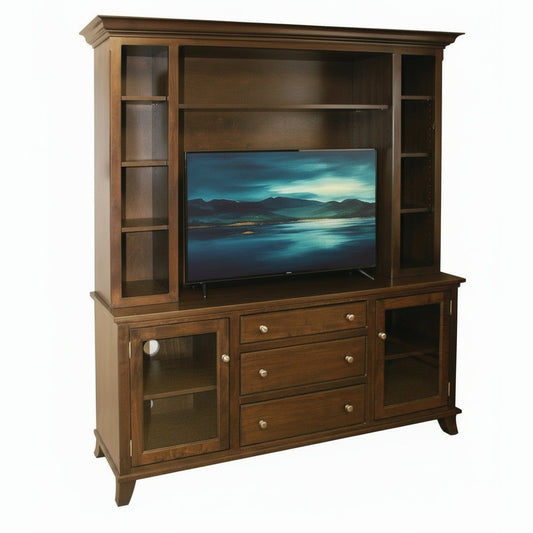 Bourbon  72" HDTV Stand w/Hutch