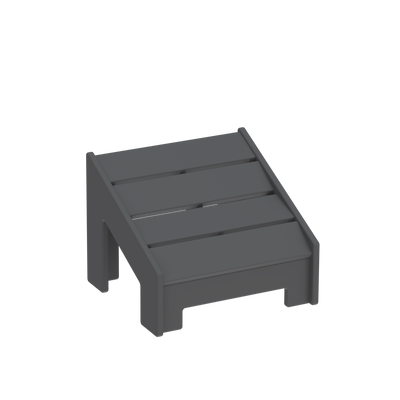 Modern Outdoor Muskoka Footstool