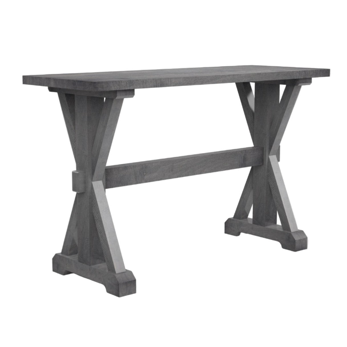 Farmhouse X-Base Hall Table